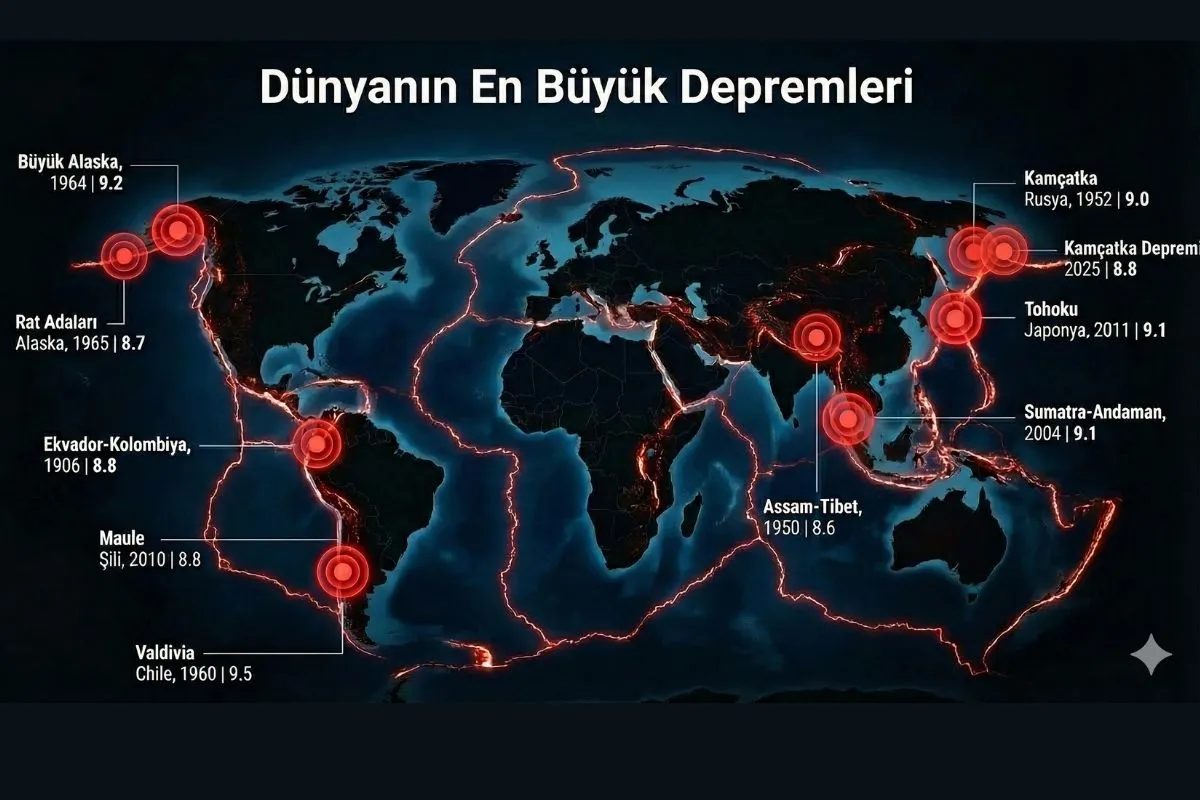 dünyanın en büyük depremi